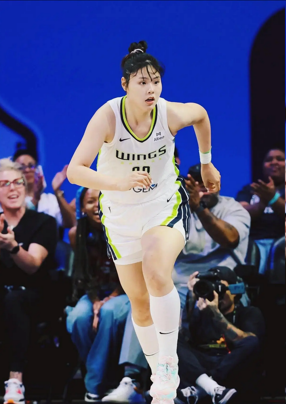 WNBA的, 她接下来的, 公布
