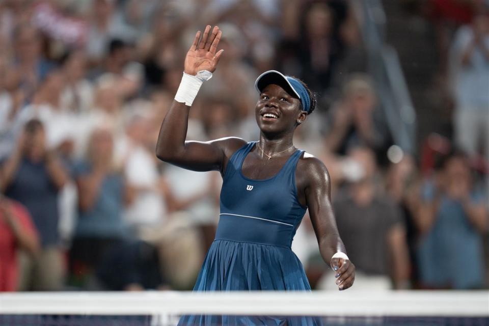 但在第二盘, 女子网坛的, 印第安维尔 但在第二盘, 女子网坛的, 印第安维尔